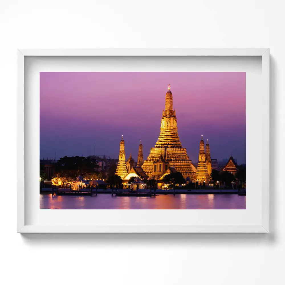 Obraz w ramie Świątynia w Bangkok Tajlandia