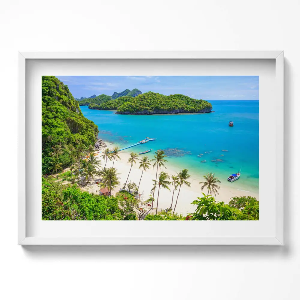 Obraz w ramie Park narodowy Koh Samui Tajlandia