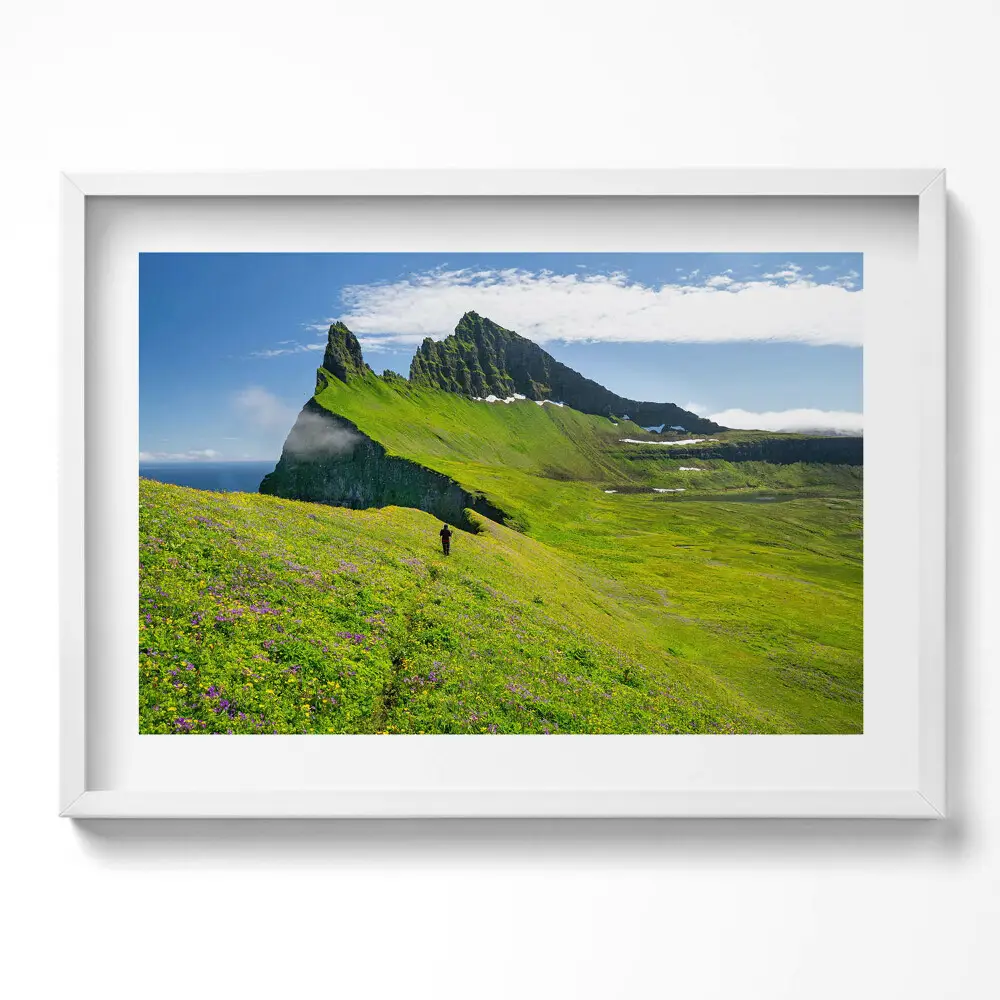 Obraz w ramie Rezerwat Hornstrandir Islandia