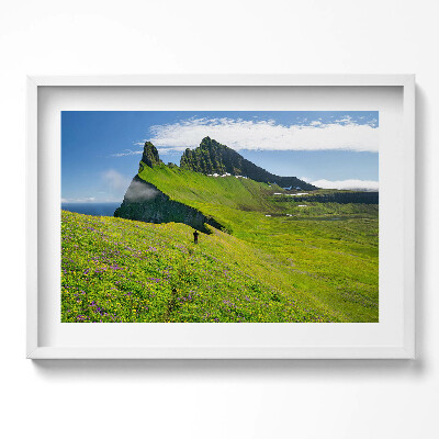 Obraz w ramie Rezerwat Hornstrandir Islandia
