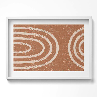 Obraz w ramie Sztyka minimalistyczna w stylu boho