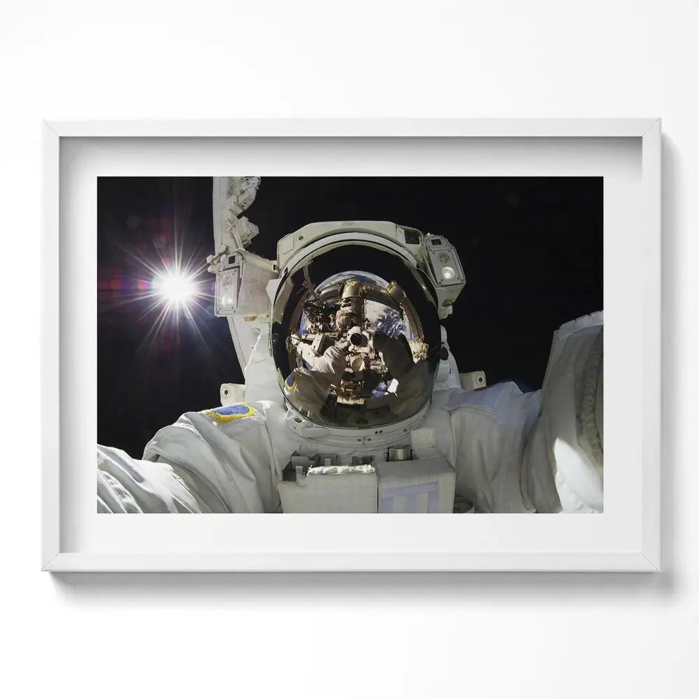 Obraz w ramie Astronauta w kosmosie NASA