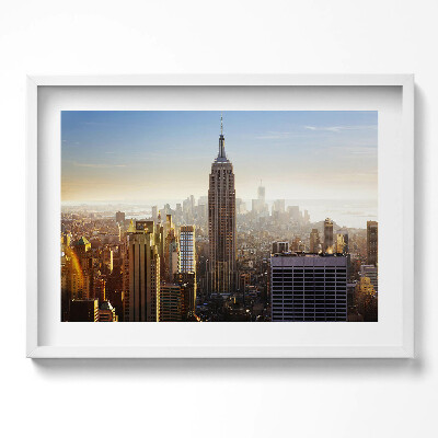 Obraz w ramie Wieżowce nowego Jorku USA