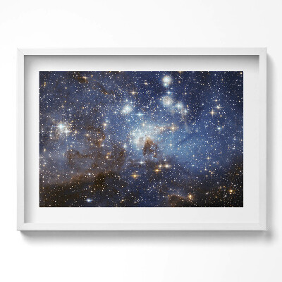 Obraz w ramie Niebo i gwiazdy kosmos