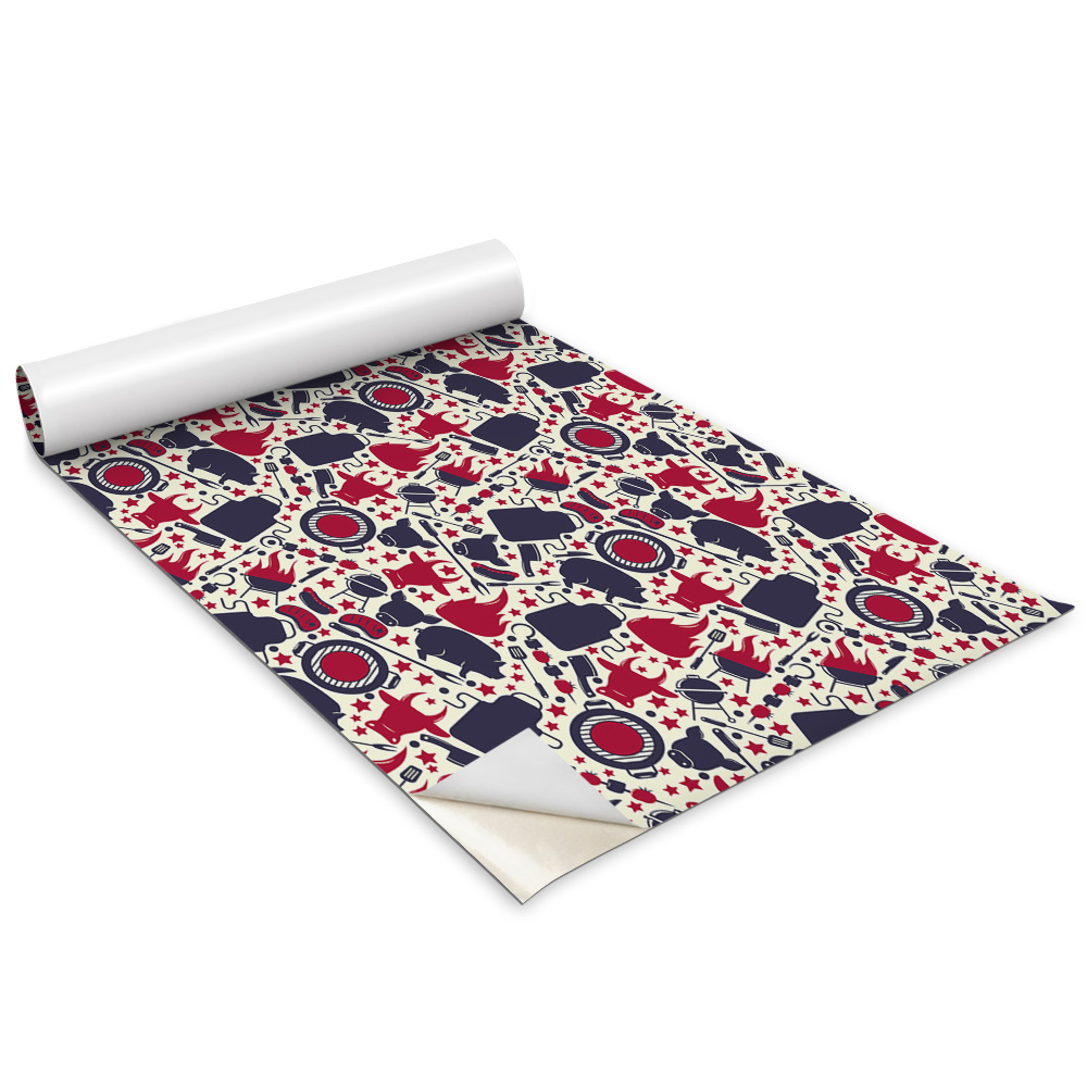 Samoprzylepna okleina Rysunkowy grill