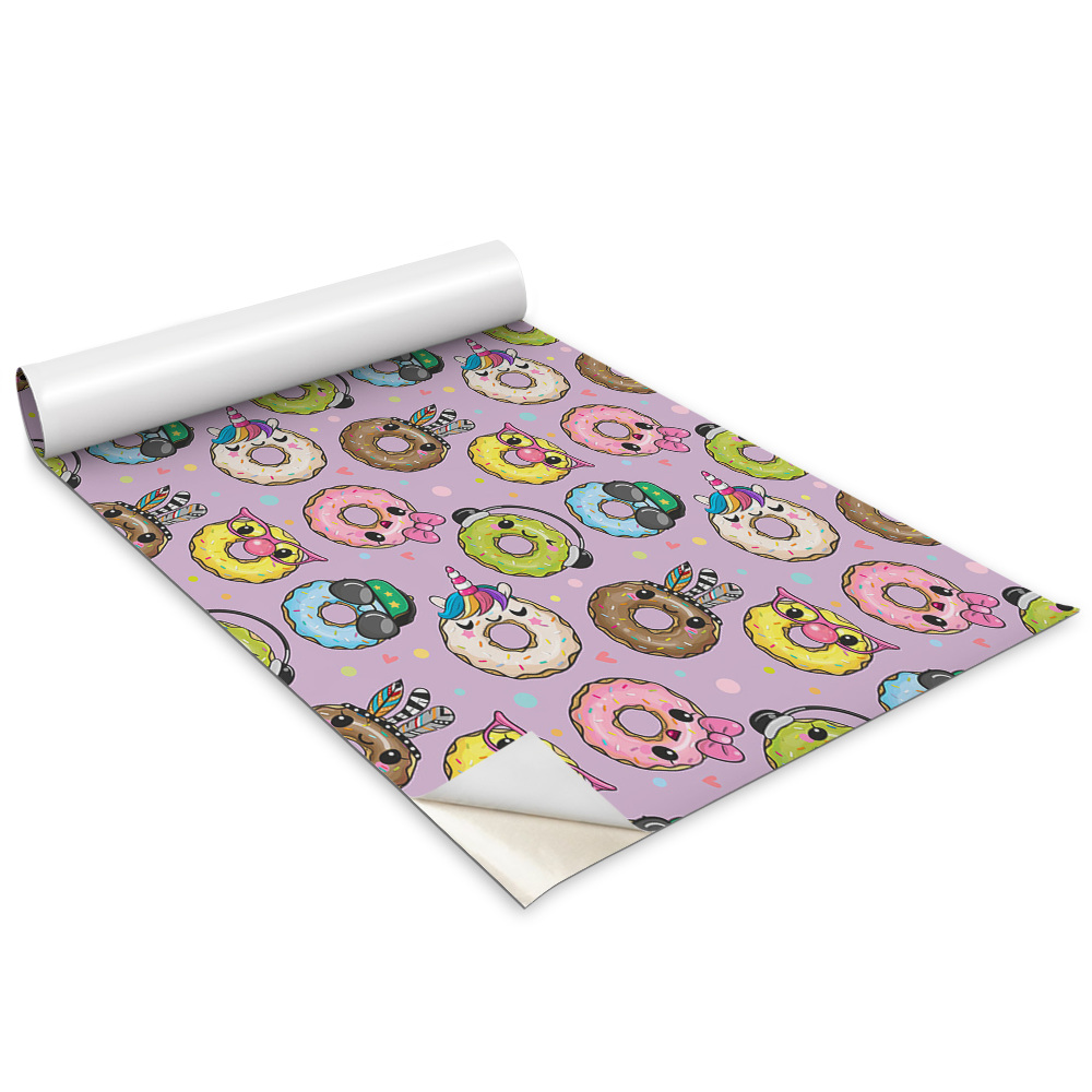 Meblowa okleina Kreskówkowe pączki donuty