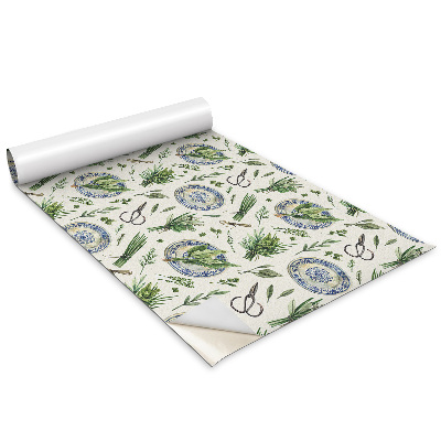 Okleina meblowa Bukiety ziół i trawy