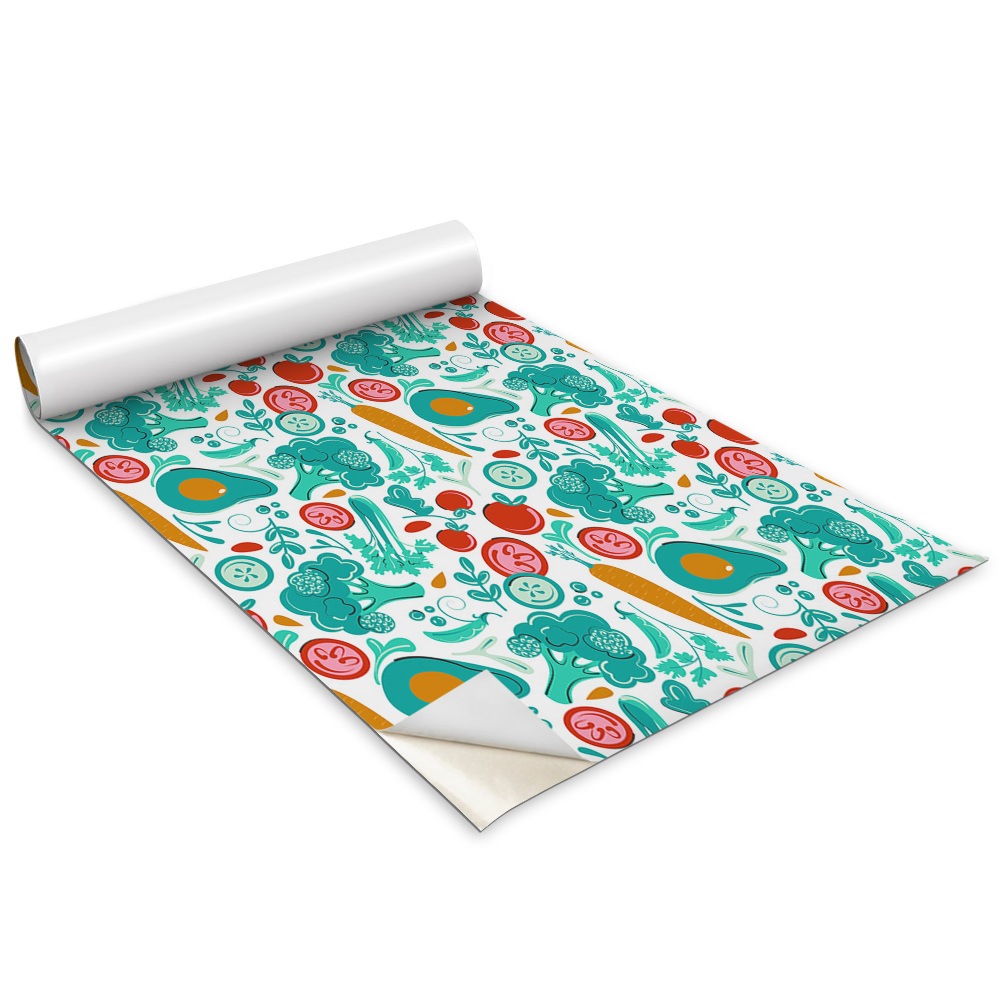 Okleina meblowa Rysunkowe warzywa i owoce