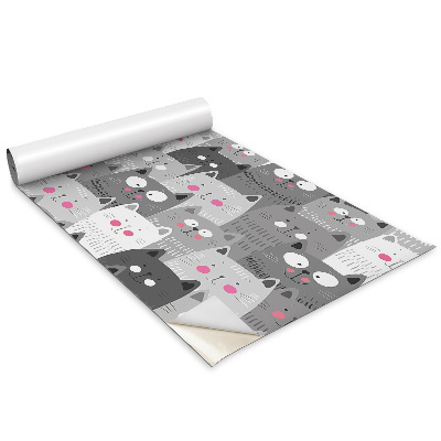 Samoprzylepna okleina Wesołe koty