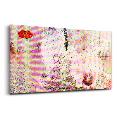 Obraz na szkle Komiksowa ilustracja pop art