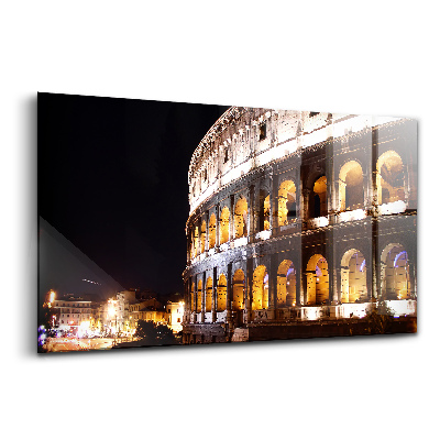 Fotoobraz na ścianę szklany Koloseum Rzym