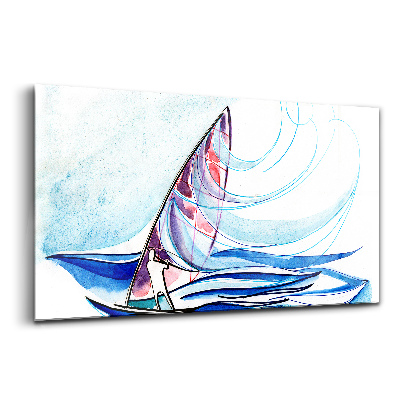 Foto-obraz szkło hartowane Deska sefringowa