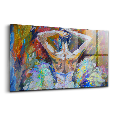 Obraz na szkle Malowana baletnica