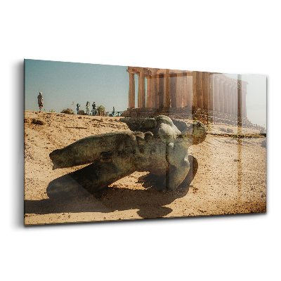 Obraz na szkle Dolina świątyń na sycylii włochy