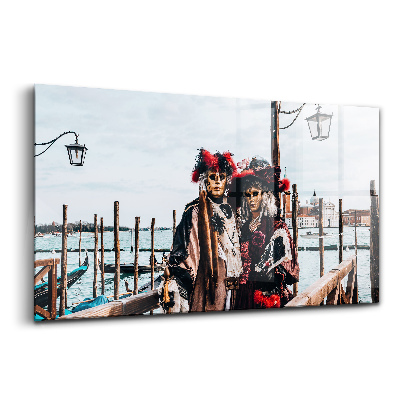 Obraz na szkle Karnawał w Wenecji