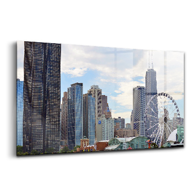 Obraz na szkle Chicago pejzaż miejski