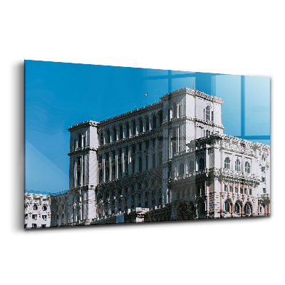 Obraz na szkle Pałac ludowy w bukareszcie