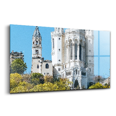 Obraz na szkle Bazylika Notre Dame