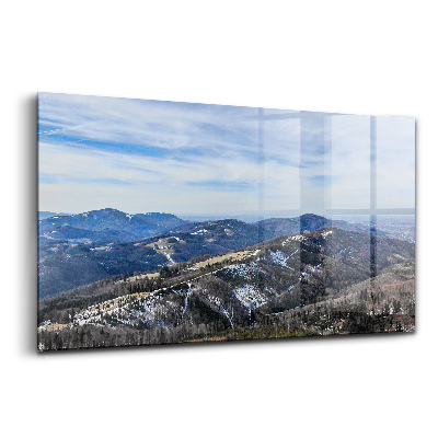 Obraz szklany Krajobraz równica ustroń