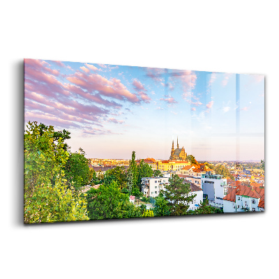 Obraz szklany Budynki brno czechy