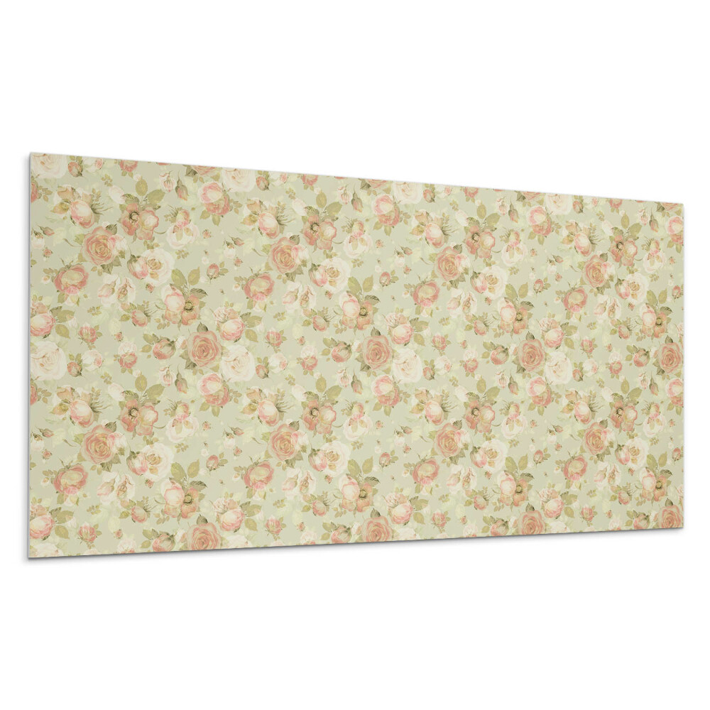 Panel pcv Kwiatowy wzór na tle