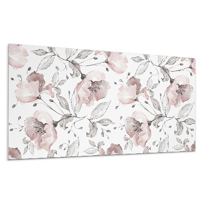 Panel na ścianę Kwiatowy wzór akwarelowy