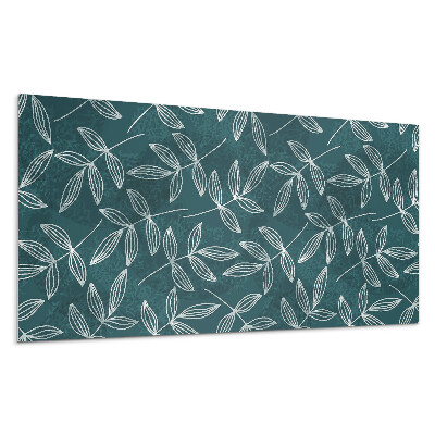 Płyta na ścianę Liście na tle tekstury