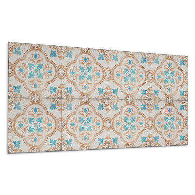 Płyta pcv na ścianę Motyw dekoracyjny z kwiatami