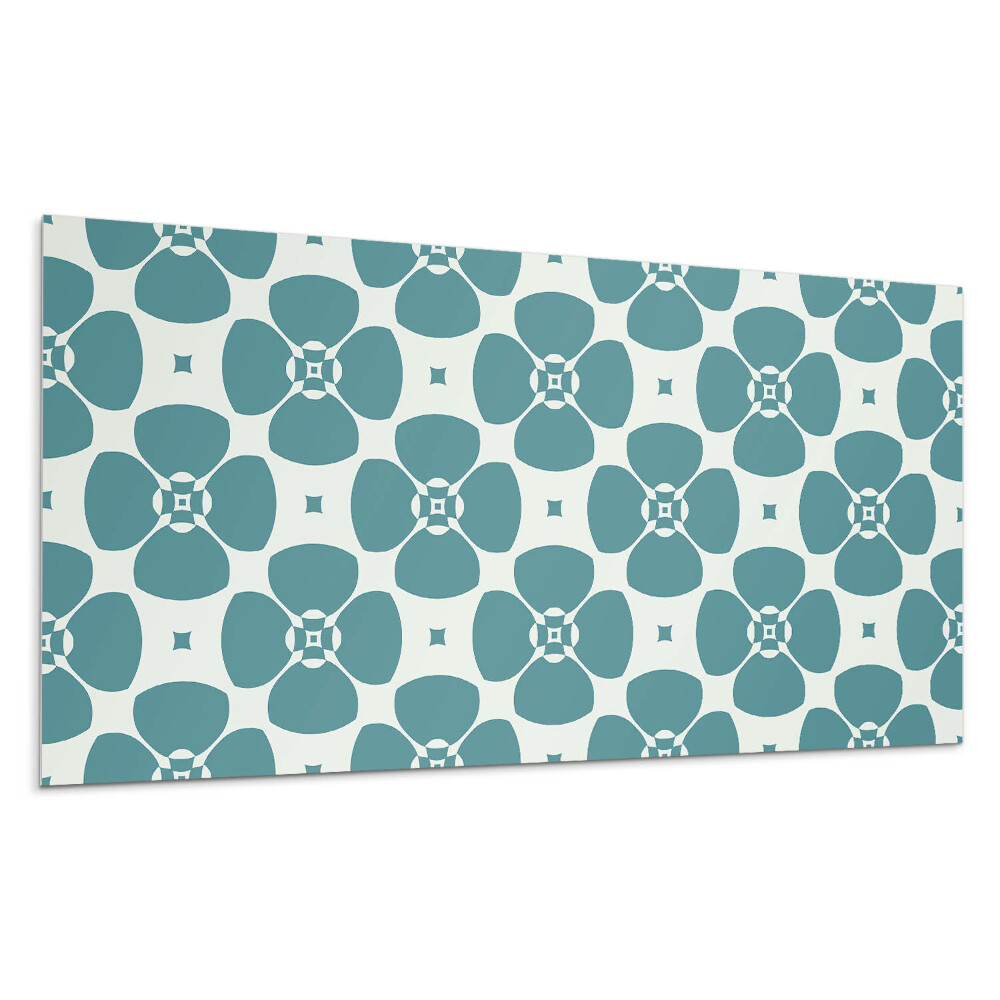 Płyta na ścianę Motyw kwiatowy w powtarzalnym wzorze