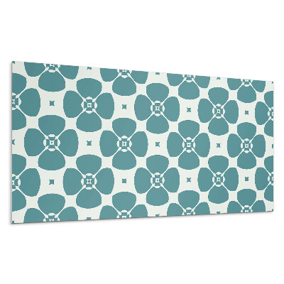 Płyta na ścianę Motyw kwiatowy w powtarzalnym wzorze