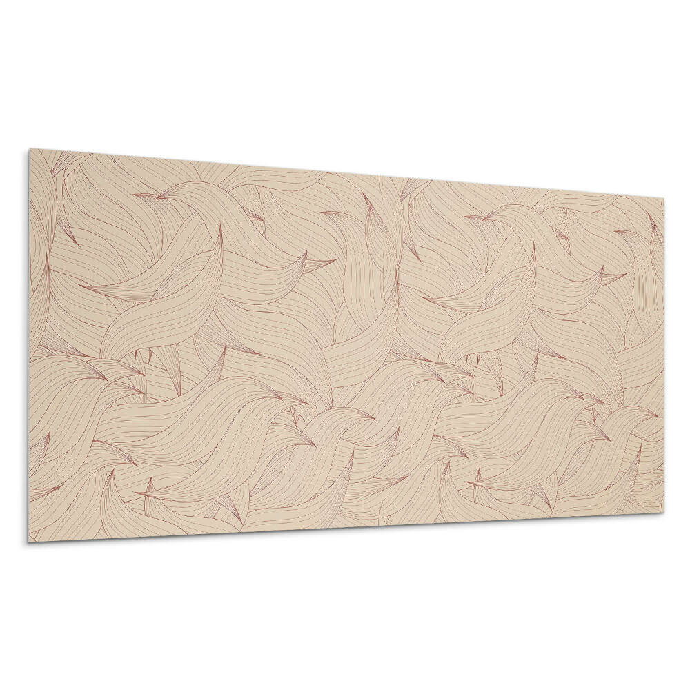 Płyta pcv na ścianę Wzór falistych linii