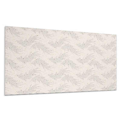 Płyta na ścianę Wzór liści na tle