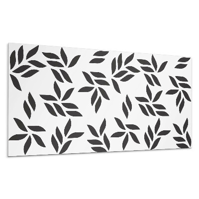 Panel na ścianę Liściasty wzór na tle