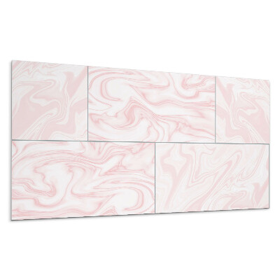 Płyta na ścianę Wzór marmurowy z falami