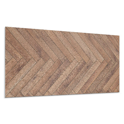 Płyta pcv na ścianę Wzór desek w jodełkę