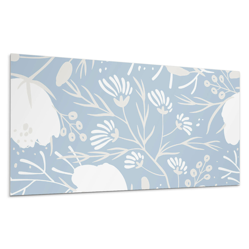 Płyta pcv na ścianę Kwiatowy wzór na tle