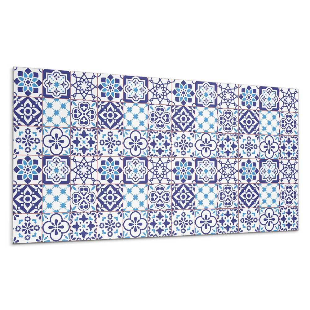 Panel ścienny Geometryczne wzory w kafelkach