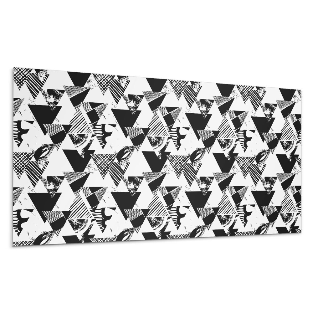 Panel na ścianę Geometria trójkątów w wzorze