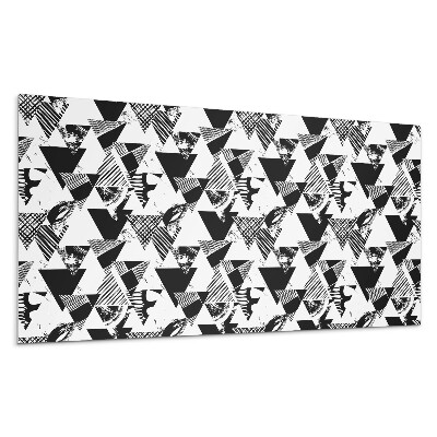 Panel na ścianę Geometria trójkątów w wzorze