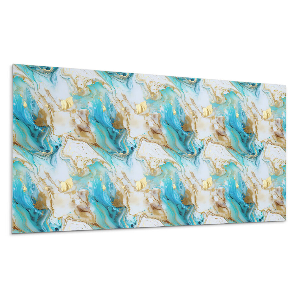 Płyta pcv na ścianę Abstrakcyjne fale i plamy