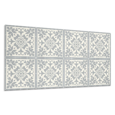 Panel pcv Wzór roślinny na płytkach