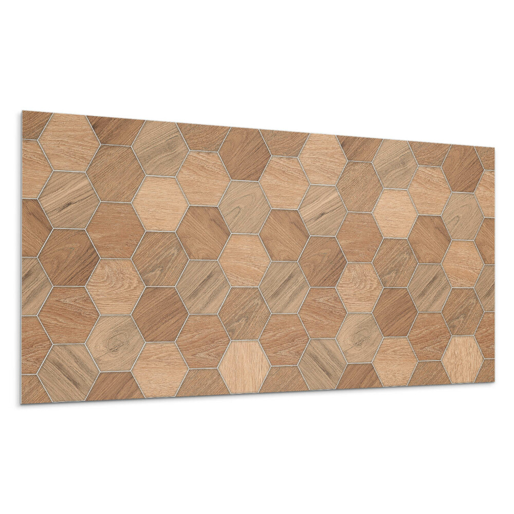 Płyta na ścianę Wzór heksagonalnych płytek