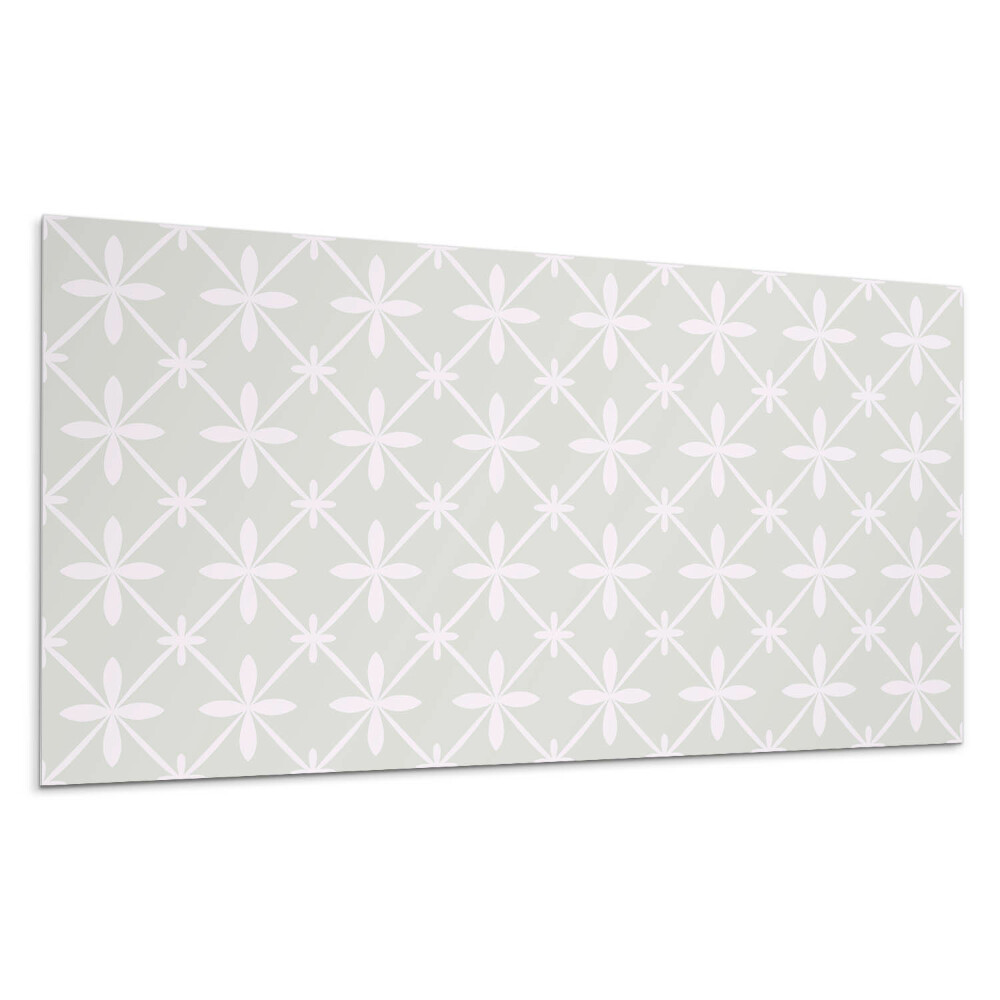 Płyta pcv na ścianę Wzór kwiatowy w siatce