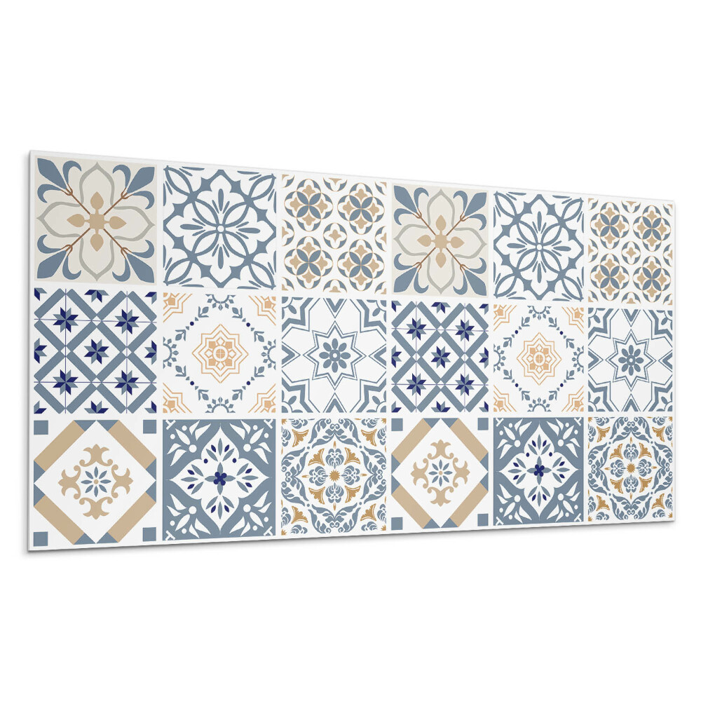 Płyta na ścianę Wzory mozaikowe w kratkę