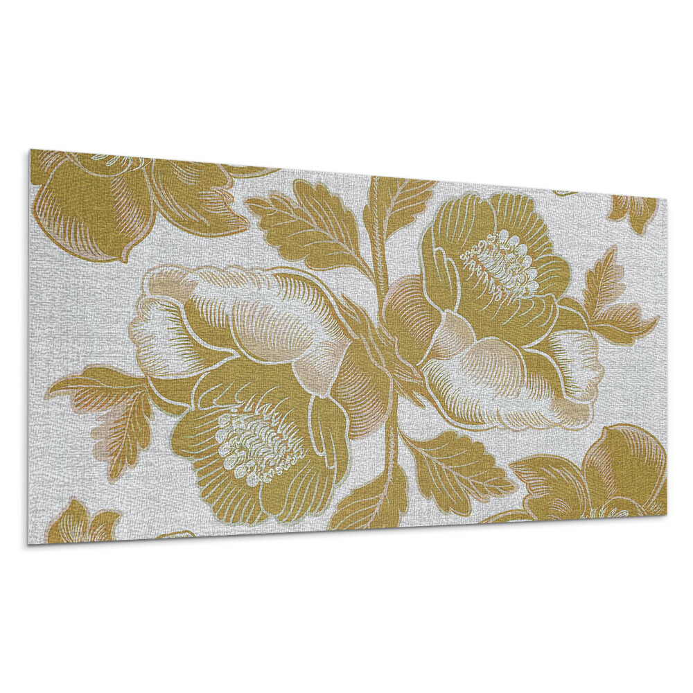 Panel na ścianę Kwiatowy wzór na tle