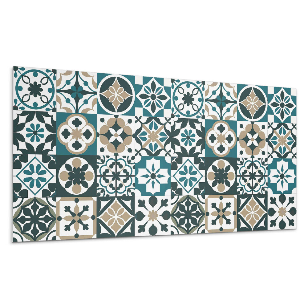 Płyta na ścianę Wzory kafelkowe w układzie