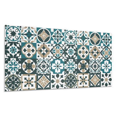 Płyta na ścianę Wzory kafelkowe w układzie