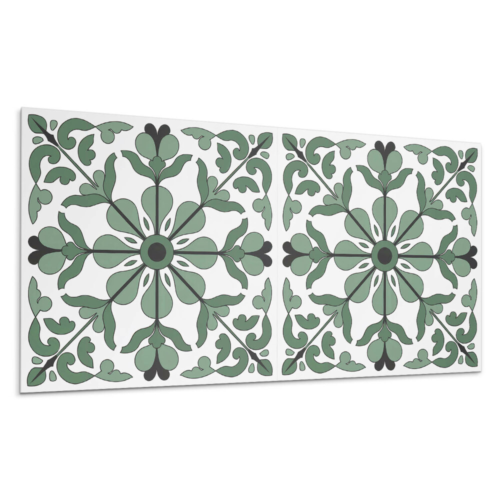 Płyta pcv na ścianę Wzór roślinny z symetrią