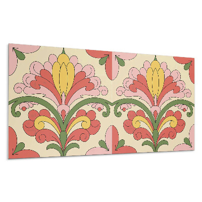 Panel na ścianę Kwiatowy wzór dekoracyjny