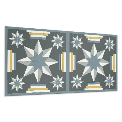 Płyta pcv na ścianę Geometria gwiazd i prostokątów